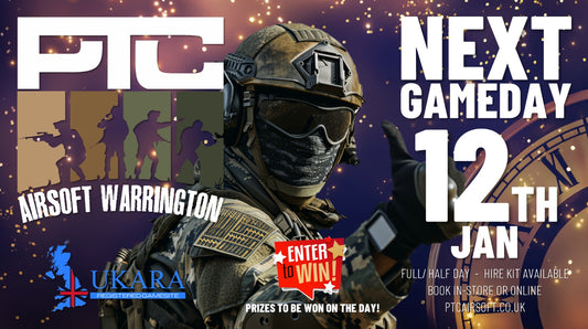 PTC - Airsoft Warrington - Gameday Booking